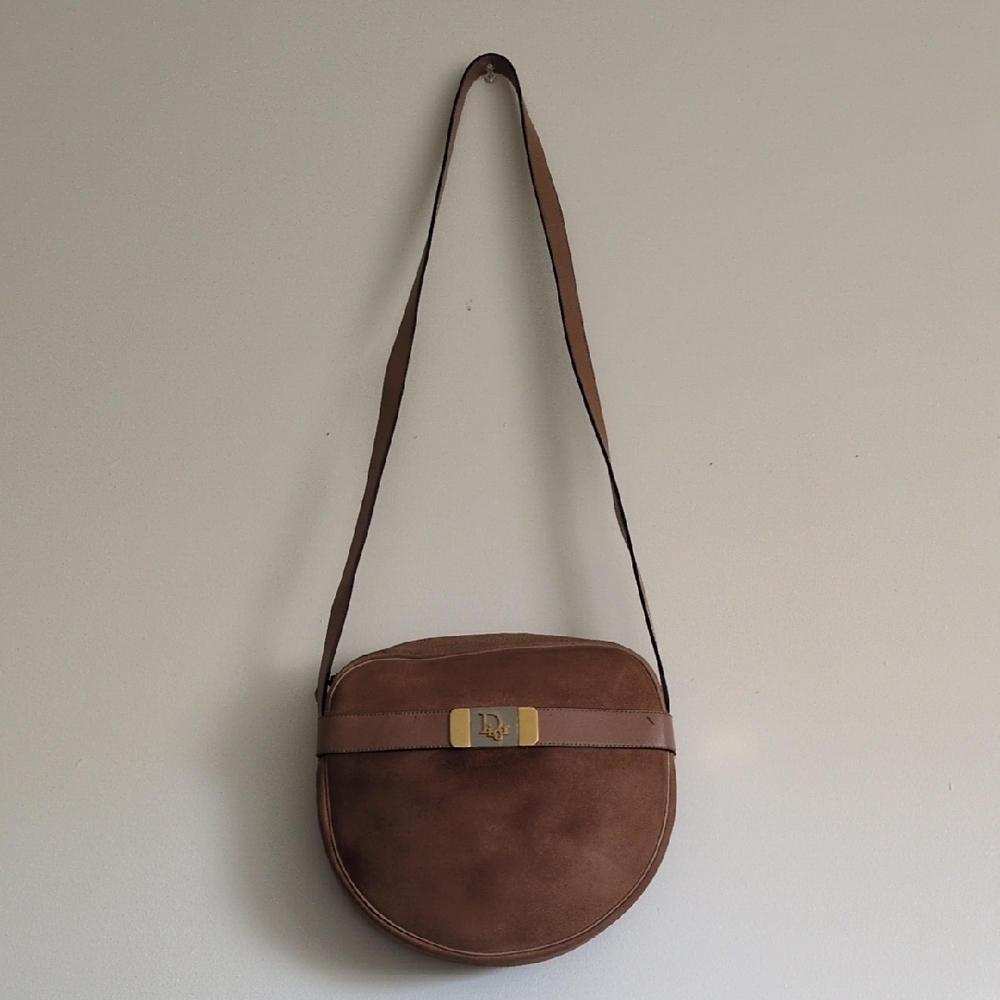 Dior Tan and Gold Accent Bag - Picture 3 of 17